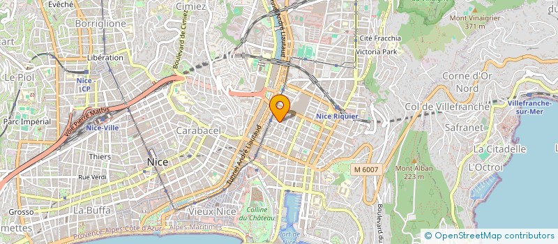 localisation de l'entreprise MADAME ELORA BECHETER à NICE