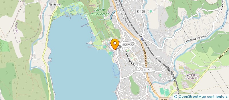 localisation de l'entreprise MADAME ELORA DANOIS  SALON-DE-PROVENCE