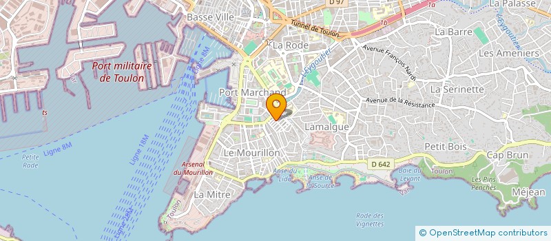 localisation de l'entreprise MADAME ELORA ETELBERT  TOULON