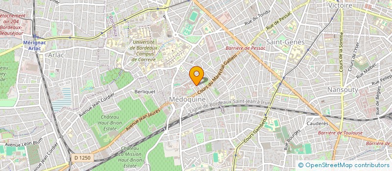 localisation de l'entreprise MADAME ELORA GUEZ  BORDEAUX