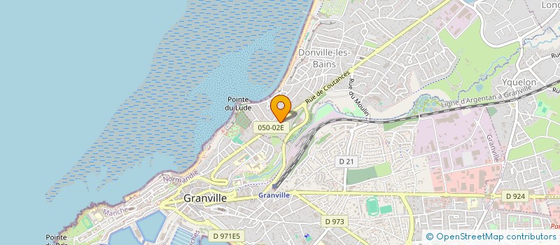 localisation de l'entreprise MADAME ELORA HEITZ  GRANVILLE