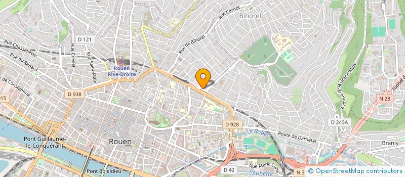 localisation de l'entreprise MADAME ELORA LESADE à ROUEN