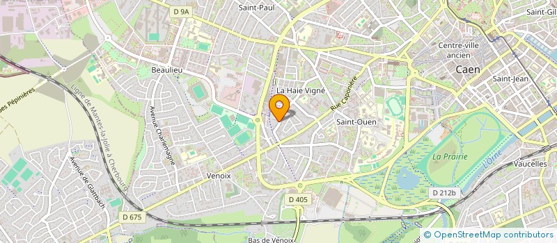 localisation de l'entreprise MADAME ELORA MOREL à CAEN