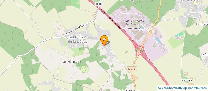 localisation de l'entreprise MADAME ELORA SAINT-DENIS à SAINT-AUBIN-SUR-GAILLON