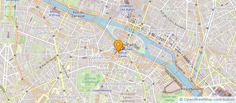 localisation de l'entreprise MADAME ELORA THEVENET  PARIS