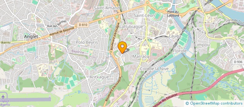 localisation de l'entreprise MADAME ELORRI LARRODE à BAYONNE