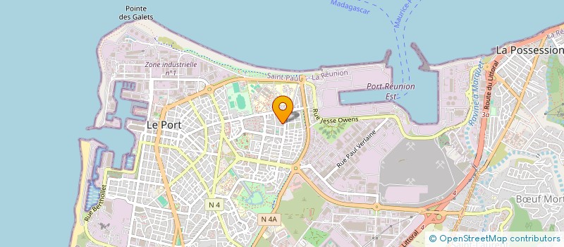 localisation de l'entreprise MADAME ELOUAN FLAMON  LE PORT