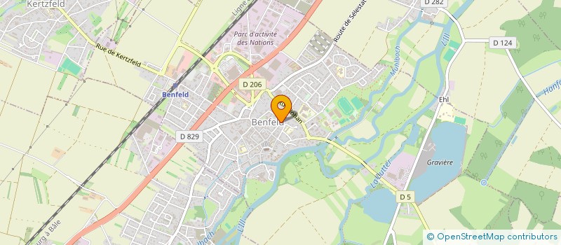 localisation de l'entreprise MADAME ELOYSE VIAL  CHAMBLEY-BUSSIERES