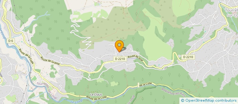 localisation de l'entreprise MADAME ELS DEVLIES à TOURRETTES-SUR-LOUP
