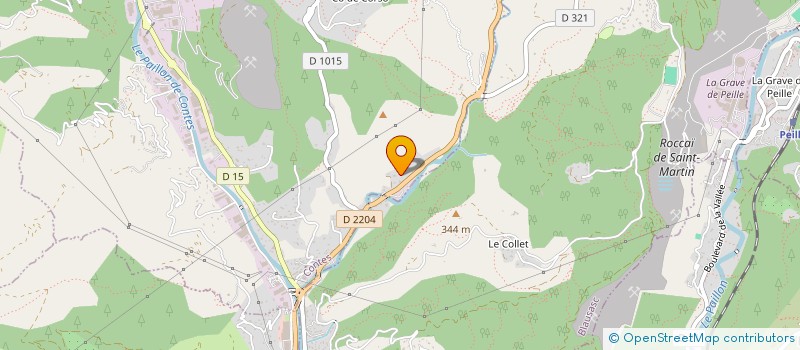 localisation de l'entreprise MADAME ELSA ABREU CASTRO  CONTES