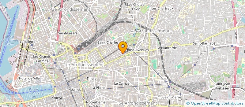 localisation de l'entreprise MADAME ELSA ALONSO à MARSEILLE