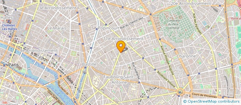 localisation de l'entreprise MADAME ELSA ALVES  PARIS