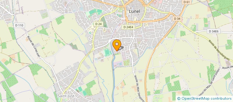 localisation de l'entreprise MADAME ELSA ANDRE à LUNEL