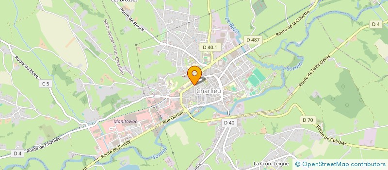 localisation de l'entreprise MADAME ELSA ANDRE  CHARLIEU