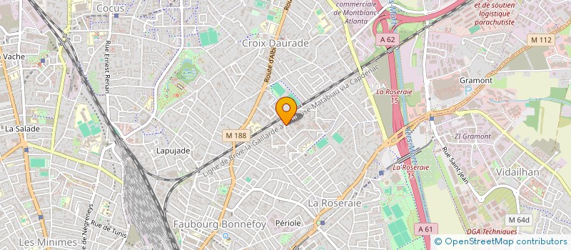 localisation de l'entreprise MADAME ELSA ARABIA  TOULOUSE