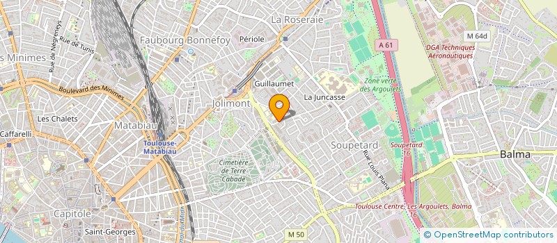 localisation de l'entreprise MADAME ELSA ARNAUD à TOULOUSE