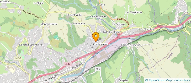 localisation de l'entreprise MADAME ELSA AURELLE  SAINT-JOSEPH