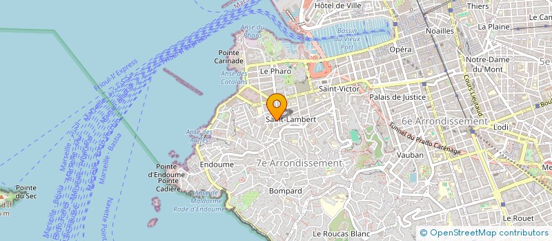 localisation de l'entreprise MADAME ELSA BEN AMAR à MARSEILLE