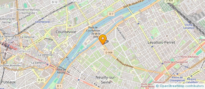 localisation de l'entreprise MADAME ELSA BERREBY à NEUILLY-SUR-SEINE