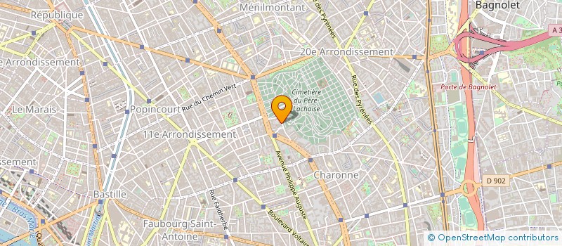 localisation de l'entreprise MADAME ELSA BISTON  PARIS