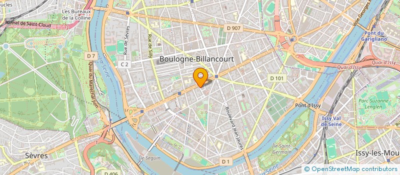 localisation de l'entreprise MADAME ELSA BLANCHARD à BOULOGNE-BILLANCOURT