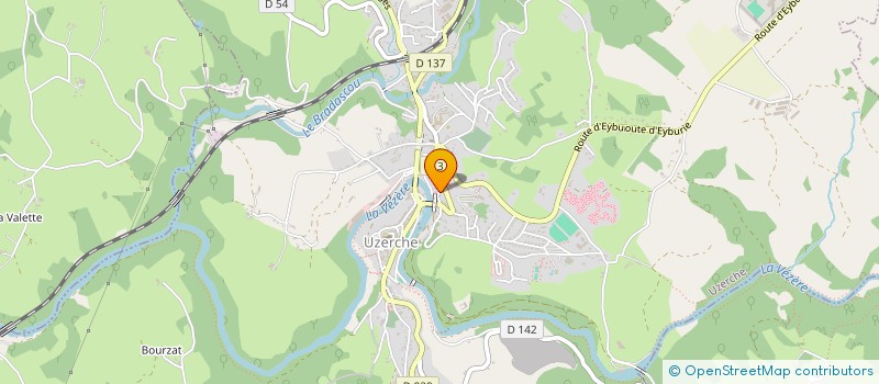 localisation de l'entreprise MADAME ELSA BLANDIN à UZERCHE