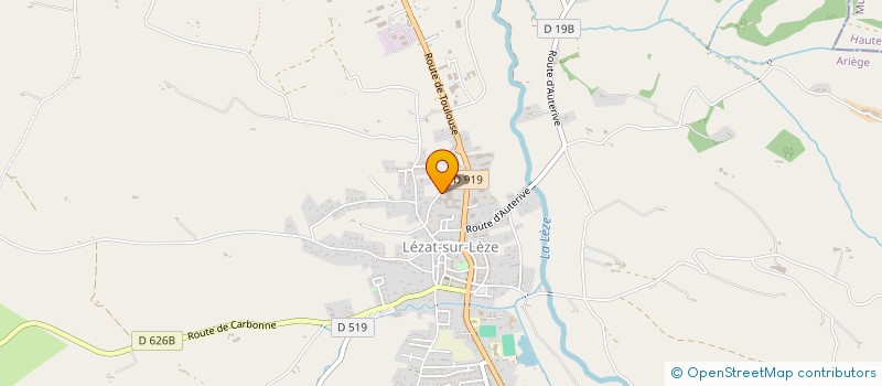 localisation de l'entreprise MADAME ELSA BOUCHER à LEZAT-SUR-LEZE