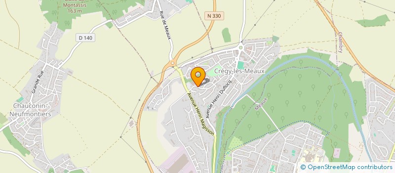 localisation de l'entreprise MADAME ELSA BOUDOT  CREGY-LES-MEAUX