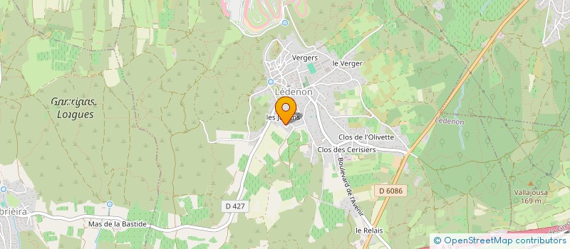 localisation de l'entreprise MADAME ELSA BOUTIERE  LEDENON