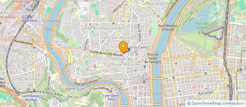 localisation de l'entreprise MADAME ELSA BOUVET  LYON