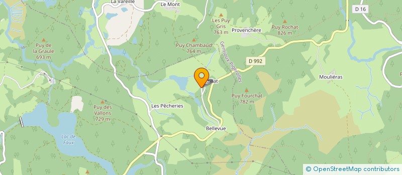 localisation de l'entreprise MADAME ELSA BRODZKI à FAUX LA MONTAGNE
