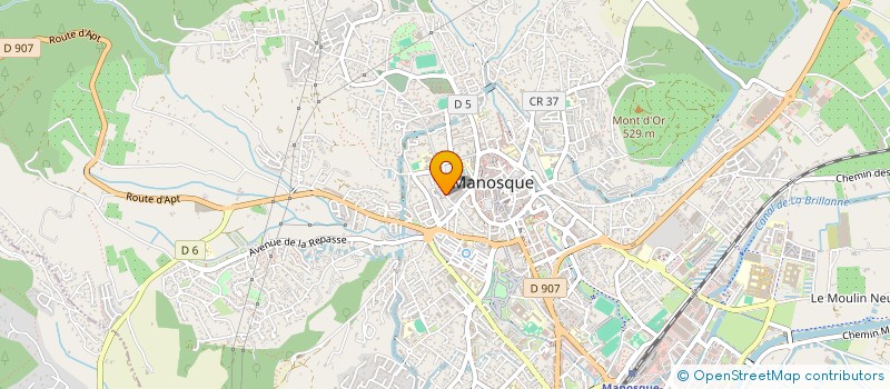 localisation de l'entreprise MADAME ELSA BRUNA à MANOSQUE