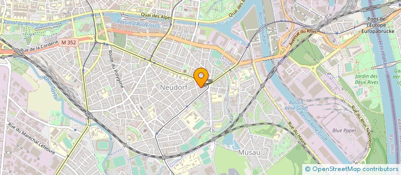 localisation de l'entreprise MADAME ELSA BRUNEL à STRASBOURG