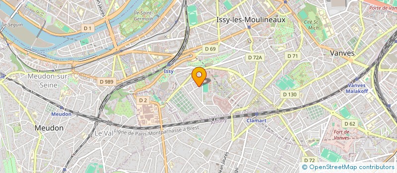 localisation de l'entreprise MADAME ELSA CARDEN à ISSY-LES-MOULINEAUX