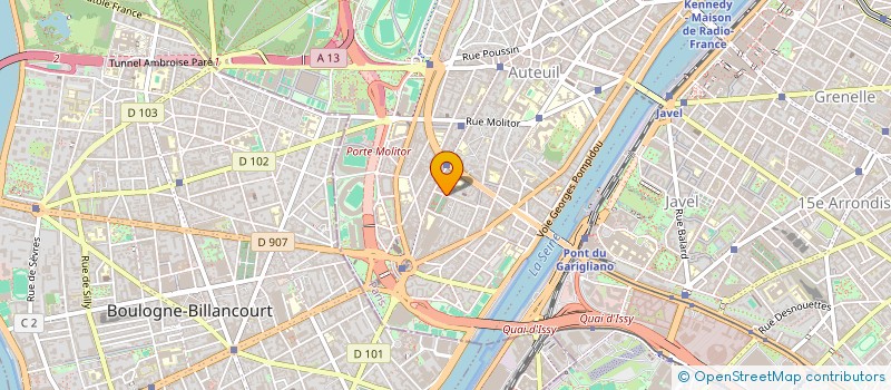 localisation de l'entreprise MADAME ELSA CARINA DA SILVA GONCALVES  PARIS