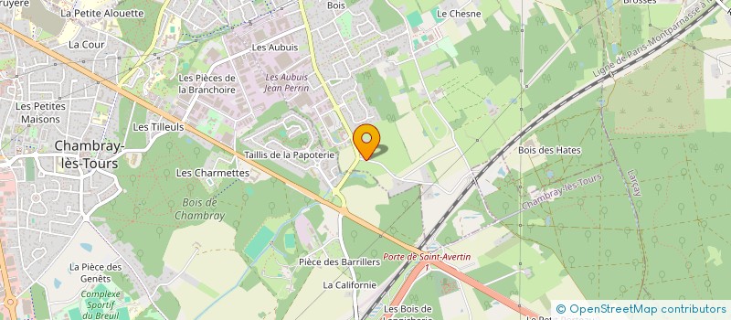 localisation de l'entreprise MADAME ELSA CARNEIRO FERREIRA  SAINT-AVERTIN