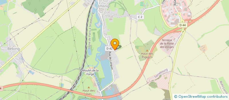 localisation de l'entreprise MADAME ELSA CAUSSADE  NIDERVILLER