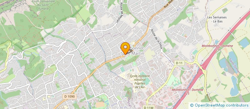 localisation de l'entreprise MADAME ELSA CHAL  MONTBONNOT-SAINT-MARTIN