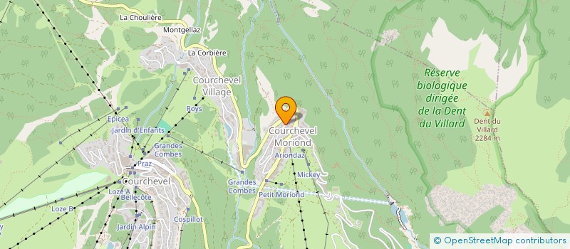 localisation de l'entreprise MADAME ELSA CHEDAL ANGLAY à COURCHEVEL