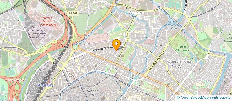 localisation de l'entreprise MADAME ELSA CHOMIENNE à STRASBOURG