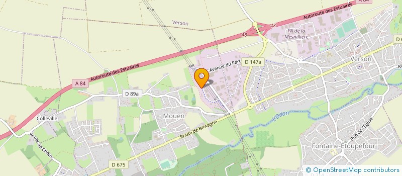 localisation de l'entreprise MADAME ELSA CLEMENTINE LECURU  MOUEN