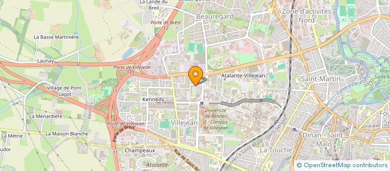 localisation de l'entreprise MADAME ELSA COLAS  RENNES