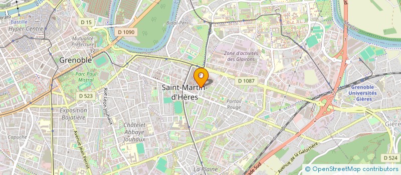 localisation de l'entreprise MADAME ELSA COLOMAR  SAINT-MARTIN-D'HERES