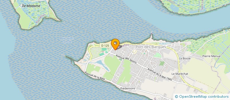 localisation de l'entreprise MADAME ELSA CORNILLOT  PORT-DES-BARQUES