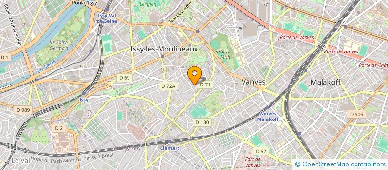 localisation de l'entreprise MADAME ELSA COSSON à ISSY-LES-MOULINEAUX