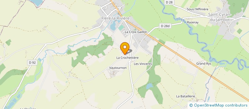 localisation de l'entreprise MADAME ELSA COSTE à FLERE-LA-RIVIERE