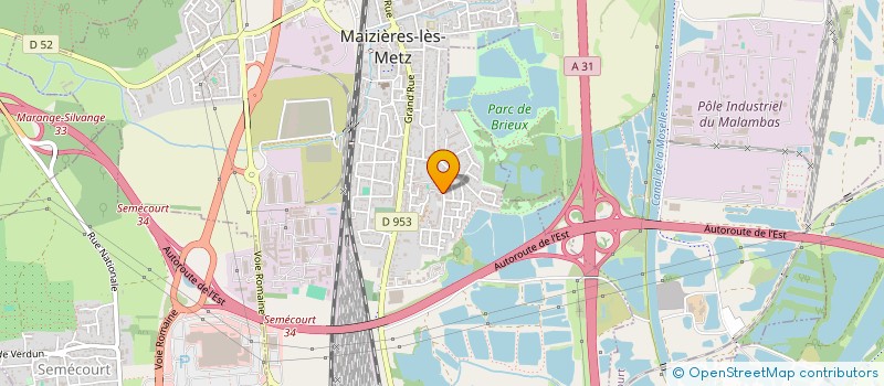 localisation de l'entreprise MADAME ELSA COVANI  MAIZIERES-LES-METZ