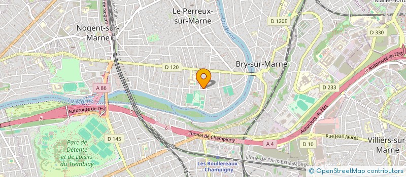 localisation de l'entreprise MADAME ELSA DA SILVA à LE PERREUX-SUR-MARNE