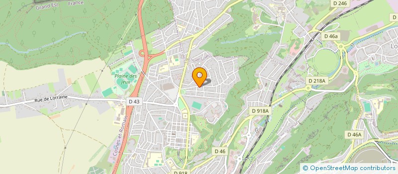 localisation de l'entreprise MADAME ELSA DANDOLO à LONGWY