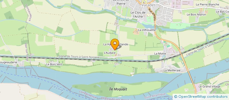 localisation de l'entreprise MADAME ELSA DANIEL à LOIREAUXENCE